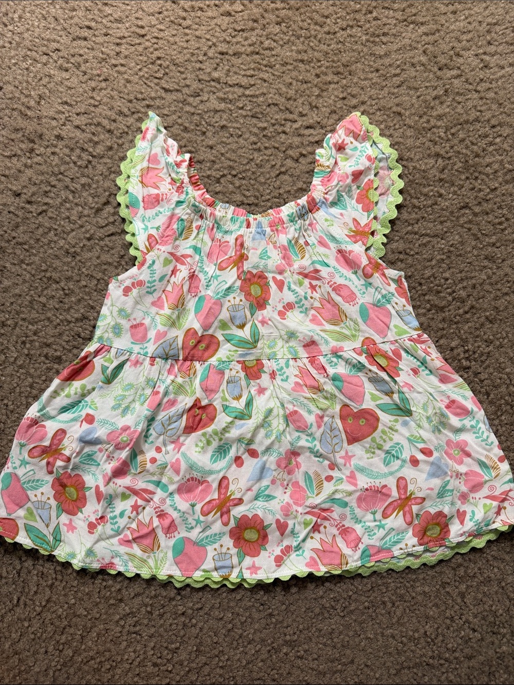 Matilda Jane “Hello Lovely Happy Hearts” Flutter Dress/Tunic